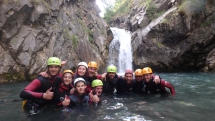 Canyon en groupe Pyrénées